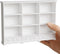 1:12 Scale Dollhouse Bookshelf, Multi-Functional Dollhouse Book Shelf for Displaying Mini Books