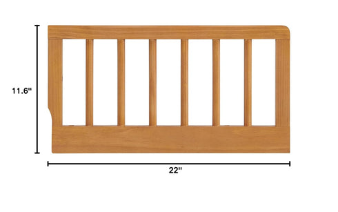 Dawson Crib to Toddler Bed Guard Rail Kit - Honey Brown
