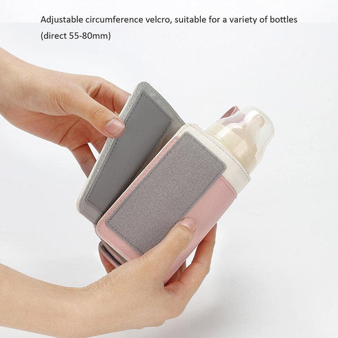 Warmer,3 Keenso Baby Bottle Temperature Portable Baby Bottle Warm Cover for Home and Outdoors