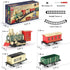 Set 4-8, Electric Train for Kids Ages Complete Toy Train with Lights & Sounds, Train Toys with Cars & Tracks