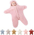 HotBlizi Cute Baby Starfish Onesie Thick Warm Wearable Soft Newborn Baby Infant Swaddle