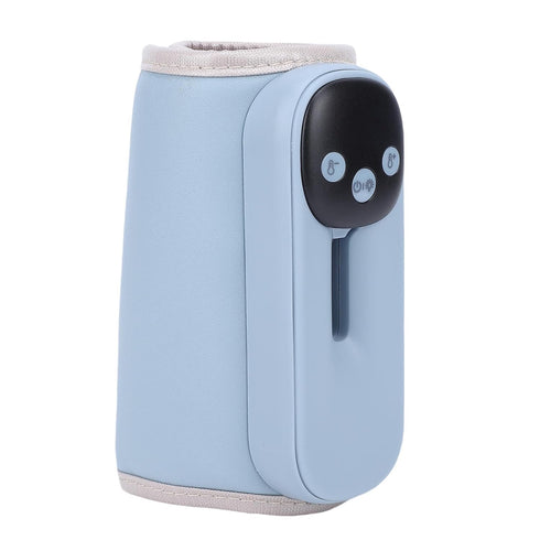 Hamwesh 11 Settings Baby Bottle Warmer, Portable for Travel with Fast Heating Temperature and Night Light