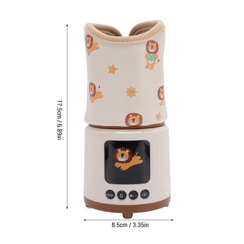 RASTKY Baby Bottle Warmer Smart Temperature Control White Noise Milk Heater for Outdoor Use Portable Design for Parents