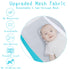 L RUNNZER Baby Pop Up Tent, Toddler Safety Net to Keep Baby from Climbing Out, See-Through & Breathable Crib Canopy