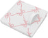 Set 2 Sweet Jojo Designs of Collapsible Fabric Storage Cubes (Pink Bows) for Girls, Baby, Kids, Childrens Foldable Bins