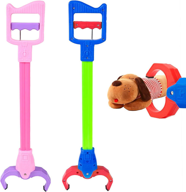 2 Pcs Claw Grabber Toy for Kids, 15.7 inch Plastic Robot Arm