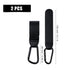 Stroller Hooks, Carriage Hooks for Bag, 2pcs Mommy Bag Hook Stroller Organizer Hook Clip Heavy Duty Stroller Clip for Bags Hanging Shopping Diaper Bags (Black)