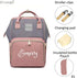 Backpack PERSONALIZED Large Diaper Bag Knapsack Custom Diaper bag Monogram