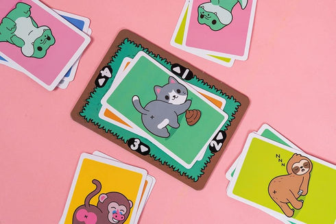 Professor PUZZLE May Contain Butts - Fast-paced Butt-matching Card Game