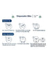 BBabebe Packaged, (20 Disposable Baby Bibs for Boys and Girls, Individually Hygienic, Soft and Leakproof for Toddler