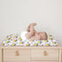 Valentine Truck Love Excavator Changing Pad Cover, Soft Stretch Fitted Changing Table Mats for Boys Girls, 32" x 16"