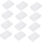 12pcs Clear Plastic Poker Box Organizer - Game Card Holders for Bridge Decks and Poker Cards Storage