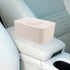 LOPUNER Sealed Silicone Tissue Box Cover with Lid, Wet Wipes Dispenser for Home and Car, Beige Napkin Storage Case