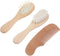 HEALSOPTHY 1Set Hair Brush Set Grooming Kit for Newborns Includes Scalp Scrubber Soft