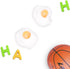 SPLAT IT (2 Pack), Egg Yolk Stress Relief Splatter Water Toy White