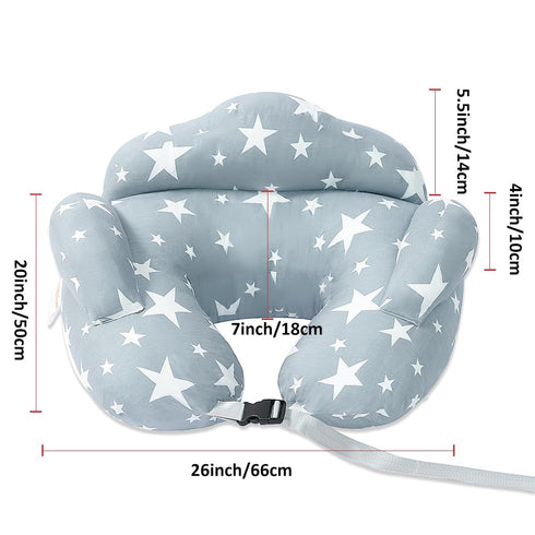 Chilling Home Nursing Pillow for Breastfeeding, Adjustable Nursing Pillow Breast Feeding Pillow Bottle Feeding