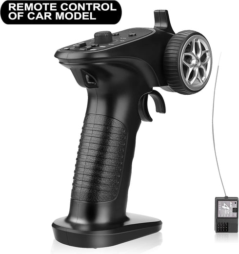 GoolRC GA-4H-TX 4CH 2.4GHz Remote Controller Digital Radio Transmitter with Receiver for 1/8 1/10 1/16 1/32 RC Car Boat