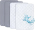 Biloban Pack and Play Sheets and Waterproof Mattress Protector Pad Cover 4