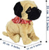 8 18+ WEofferwhatYOUwant Pug Daddy - Interactive Plush Robot Dog Toy for Toddlers - Touch & Sound Activated, Realistic