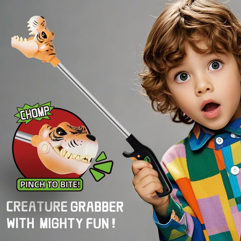 Pincher DINOBROS Tiger Grabber Toys Snapper Chomper Monster Reacher Robot Hand Animal Toy for Kids