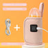 Denpetec Baby Bottle Warmer,USB Milk Heat Keeper, Gentle Warmth Maintain Perfect Temperature for Baby Milk,Used