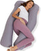 Bedbee Pregnancy Pillow for Sleeping, U Shaped Maternity Pillow with Microfiber Removable Cover,
