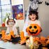 Pin The Eye on The Monster Party Game - Halloween Activity with 1 Sign, 24 Eye Stickers, and 1 Eye Mask
