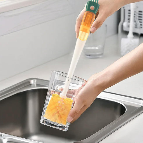 Hganxiu Cleaners,5-in-1 Bottle Brush Cleaner Water Bottle Brushes for Cleaning,Straw Brush Cleaner Extra Long Bottle