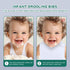 lazyrhino 8 Pack Baby Bibs Unisex Adjustable with Snaps Ultra Soft Absorbent Drooling Teething for Boys and Girls