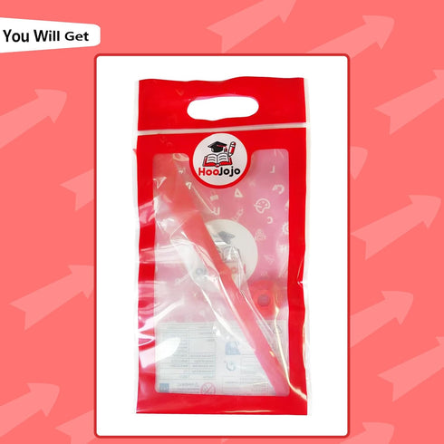 11.8 in/30 cm, Large Arrow Spinner, Red Plastic with Suction Cup, Spinners Game for Classroom Activities, Math Games