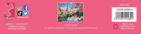Ceaco Brunch in Paris 300 Oversized Piece Jigsaw Puzzle