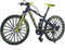Ailejia Mountain Bike Toy Mini Cake Topper - Dirt MTB Bicycle Ornament Model for Home Decoration Crafts (Black Green)