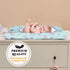 Mermaid(16"x32") Custom Baby Changing Pad Cover - Personalized Diaper Changing Table Sheet Stretch Fitted Bassinet