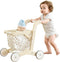 labebe Baby Push Walker Doll Stroller, Push Toy for Toddler, Shopping Cart