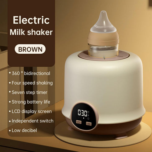 Generic 360-Degree Electric Baby Milk Shaker - Automatic Low Noise Milk Bottle Mixer Without Bubbles, Baby Formula