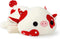 Onsoyours 12" Cute Cow Plushie - Soft Squishy Mushroom Cow Toy Pillow for Kids (Red Mushroom Cow)