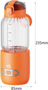 Llazsybz 400ml Portable Warmer with Smart Temperature Control, Orange