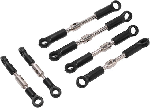 RC Tie Link Rods Set, Steering Linkage Rod for RC Car, Tie Rod Set for WLtoys 144001 144002 Remote Control Cars