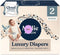Generic Milli'e~Mo_on Luxury Diapers - Size 2 with 96Count - Pack of 1