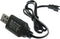 Maxmoral USB Charger Power Adapter Cable 6.0V 250mA for 6V 700mAh Ni-cd Battery, 60cm Length for RC Cars
