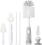 CAREBABYMORE Baby Bottle Brush Set with Nipple Cleaner and Suction, 10.2" Cleaning Brush