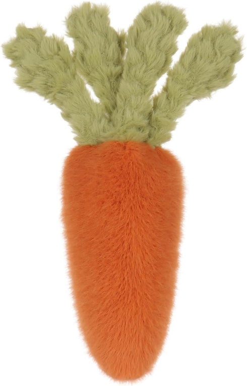 8.7 Inches Apricot Lamb Toys Plush Food Plushies Green and Orange Naive Carrot Stuffed Vegetable Soft Cuddly Perfect