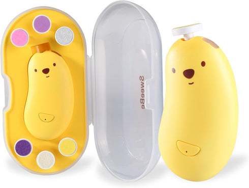 SweeBe Baby Nail File Electric, Gentle Rechargeable Nail Trimmer, Baby Nail Clippers Grooming