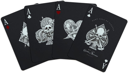 Gents of Fortune Playing Cards - Black Flag Edition Waterproof Gent Supply