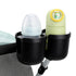 Accmor Double Cup Holder for Stroller, Universal Bike Cup Holder, 2-in-1 Cup and Phone Holder for Stroller, Wheelchair