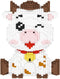 BDYDT Dairy Cattle Micro Building Blocks Set 1983 Pieces Gift for Adults