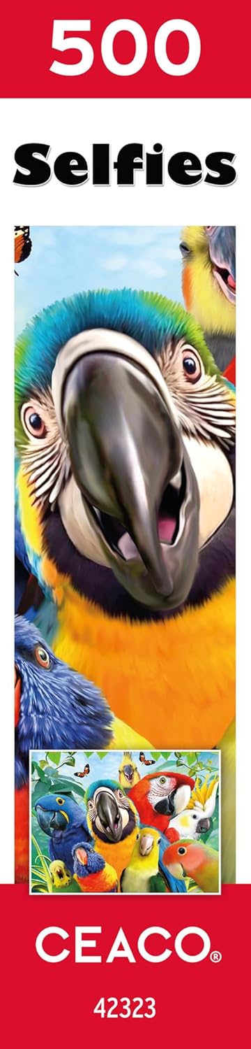 500 Ceaco - Selfies - Perfect Parrot - Piece Jigsaw Puzzle
