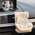 WASTROYAL OB11 Labubu Compatible Car Safety Seat Model Doll Display Stand for Vehicle or Desktop Decoration