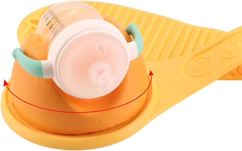 qczoyp Baby Bottle Holder Hands Free: Baby Bottle Holder Rack for Dad, Anti-Shedding and Anti-Slip Babys Bottle Rack