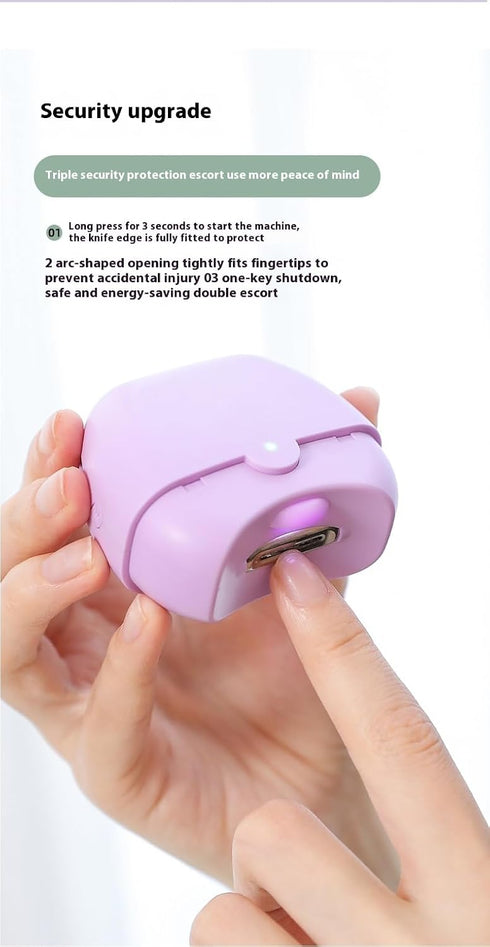 Generic Fully Automatic Electric Nail Clipper Mini Nail Grinder Adult Baby Elderly Manicure Mill